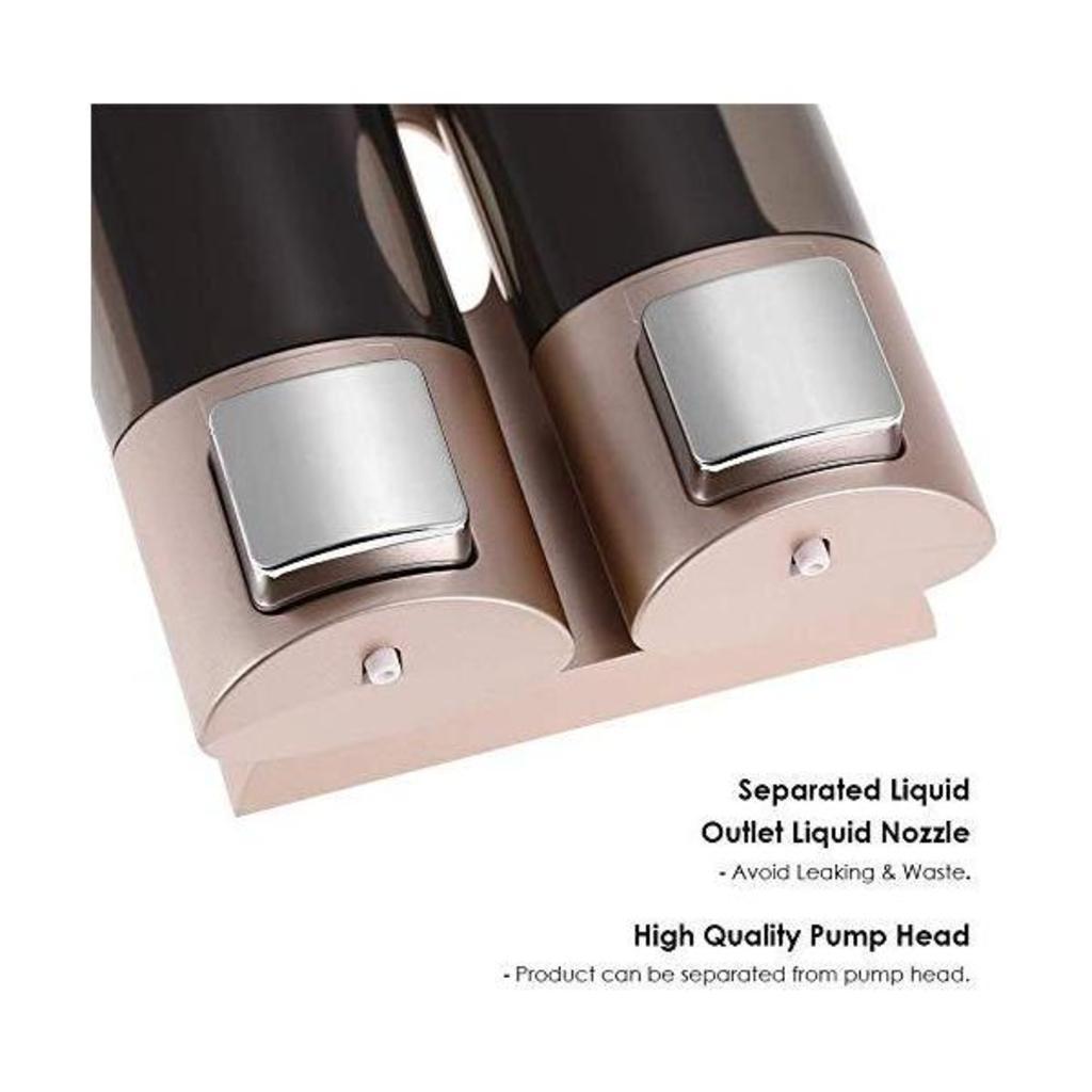 Dolphy ABS Soap Dispenser Set of 2  manual DSDR0086