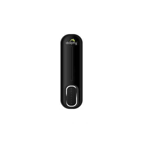 Dolphy ABS Liquid Soap Dispenser Black 350ml DSDR0019 