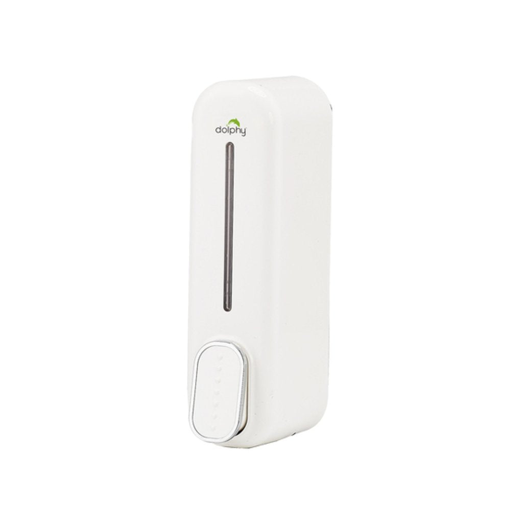 Dolphy ABS Liquid Soap Dispenser White 350ml DSDR0018