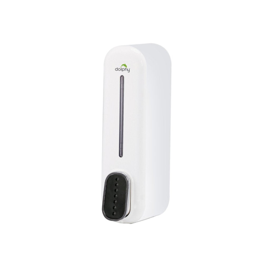 Dolphy ABS Liquid Soap Dispenser White Manual DSDR0017