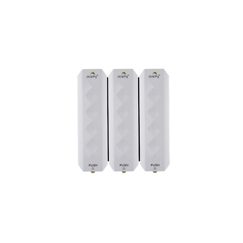 Dolphy ABS Liquid Soap Dispenser Set of 3 DSDR0008 