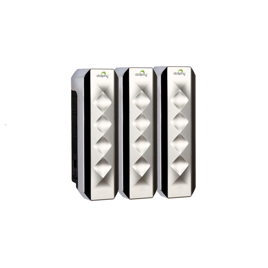 Dolphy ABS Soap Dispenser Set of 3 350ml DSDR0005