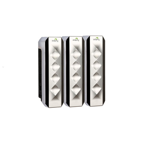Dolphy ABS Soap Dispenser Set of 3 350ml DSDR0005 