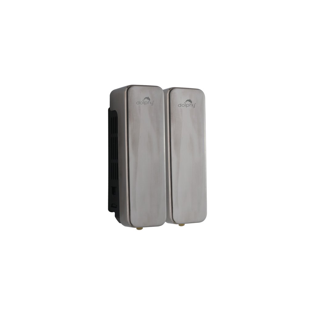 Dolphy ABS +SS Soap Dispenser Set Of 2 DSDR0063
