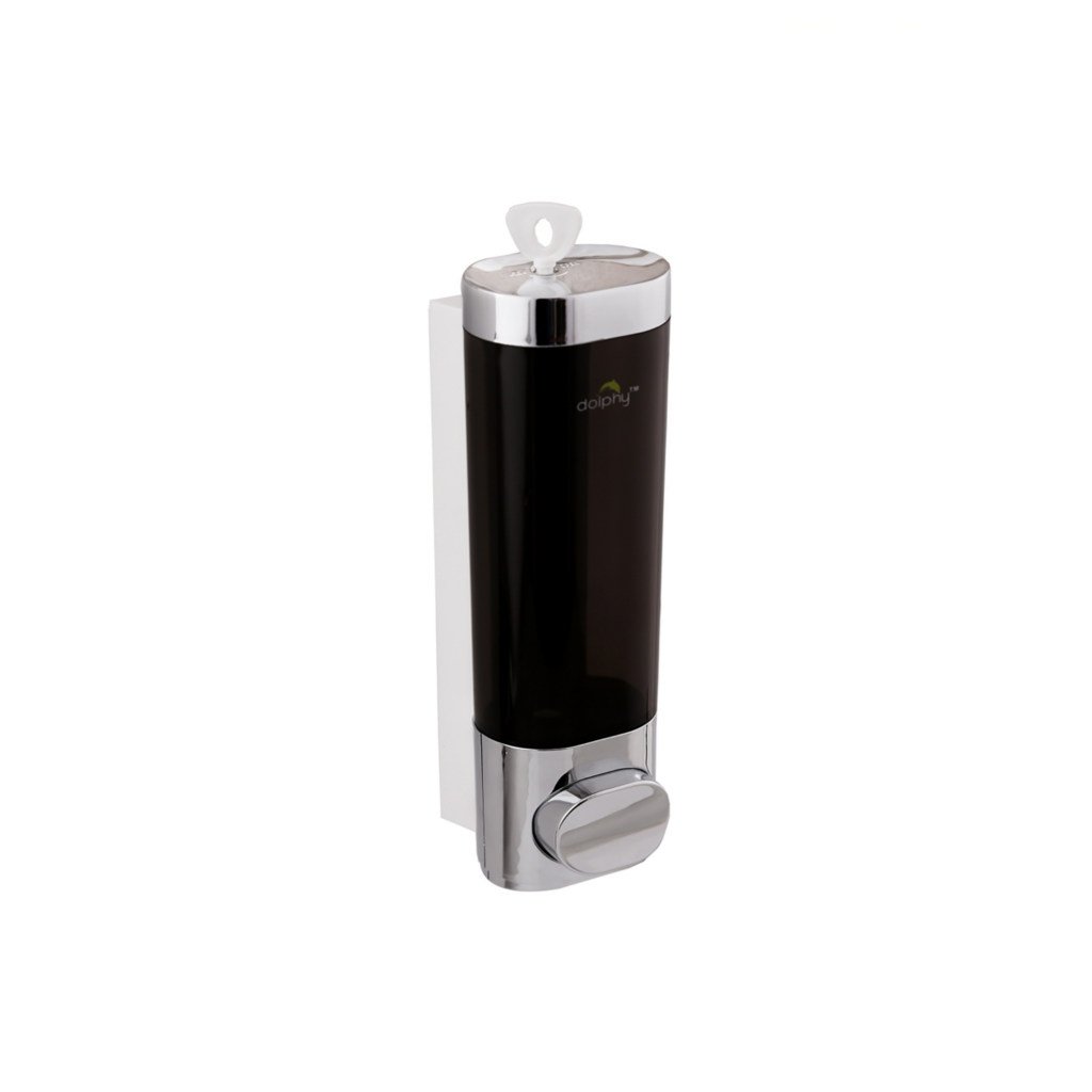 Dolphy ABS Liquid Soap Dispenser Black DSDR0013