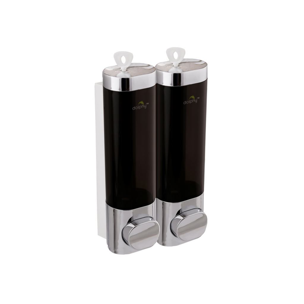 Dolphy ABS Liquid Soap Dispenser Set Of 2 DSDR0014
