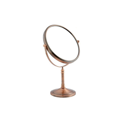 Dolphy Table Top 5x Magnifying Mirror 8Inch Copper DMMR0018 