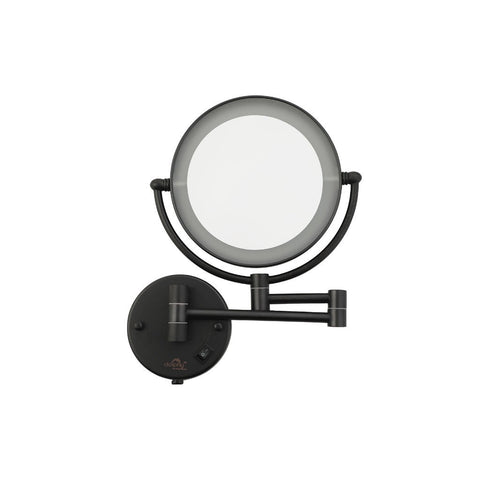 Dolphy Dual Side 5x LED Magnifying Mirror 8Inch DMMR0032 