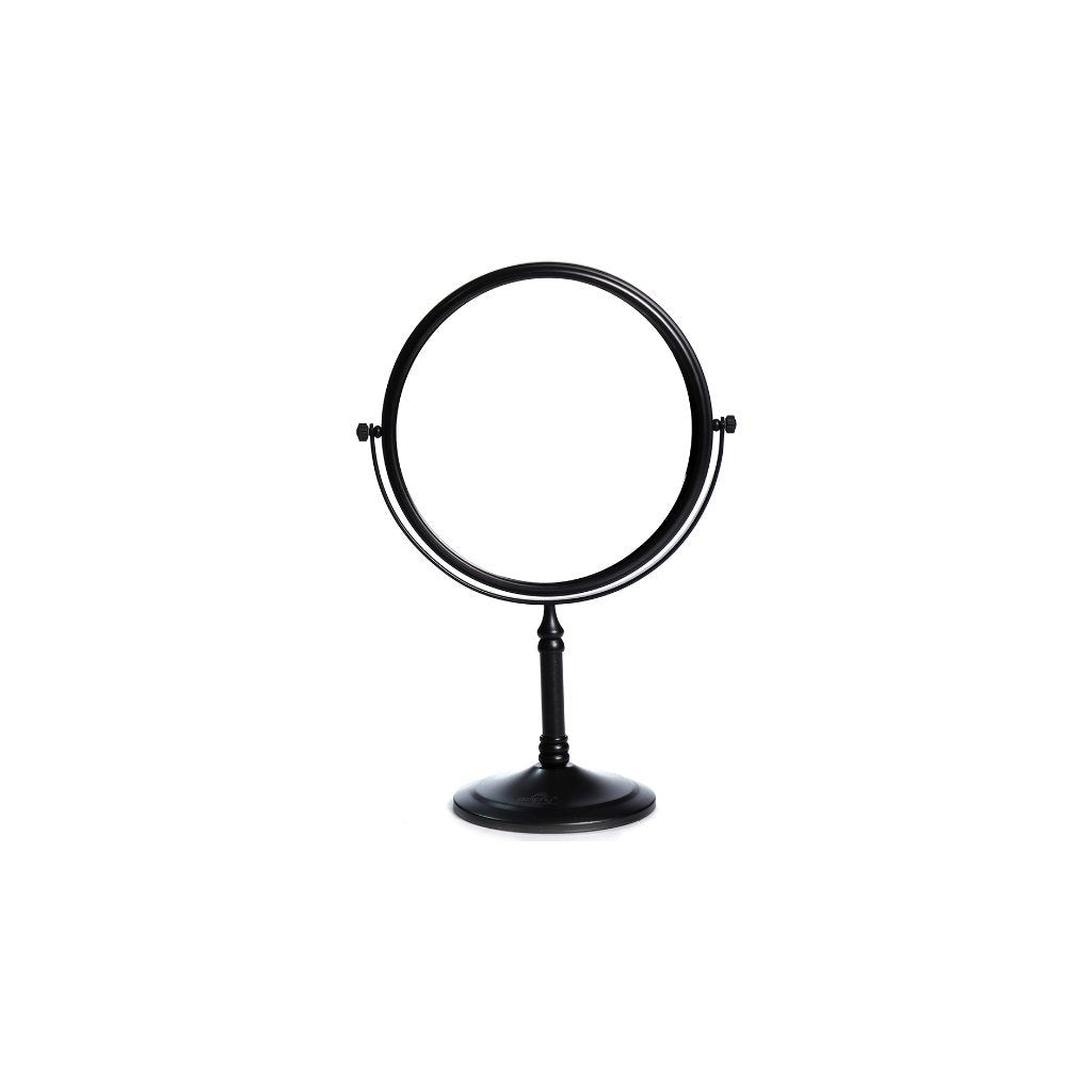 Dolphy Tabletop 5x Vanity Mirror Black DMMR0033