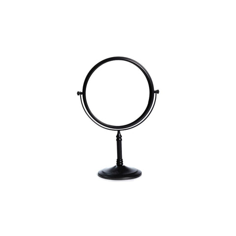 Dolphy Tabletop 5x Vanity Mirror Black DMMR0033 