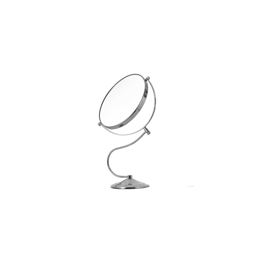 Dolphy Table Top 5x Magnifying Mirror 8inch Silver DMMR0021
