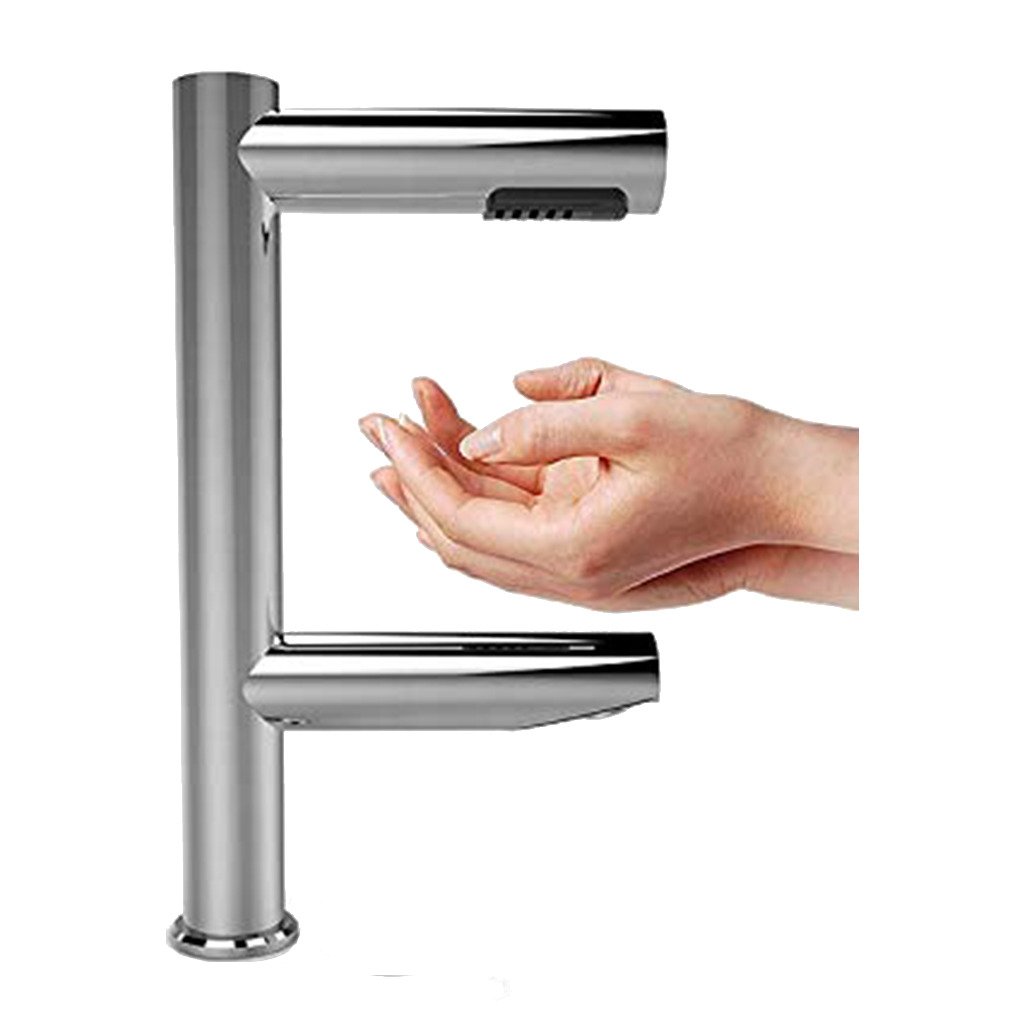 Dolphy 2 in 1 Air Tap Hand Dryer with Automatic Sensor Tap DAHD0057