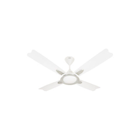 Usha Bloom Dahlia Ceiling Fan Sparkle White & Silver 1300mm 