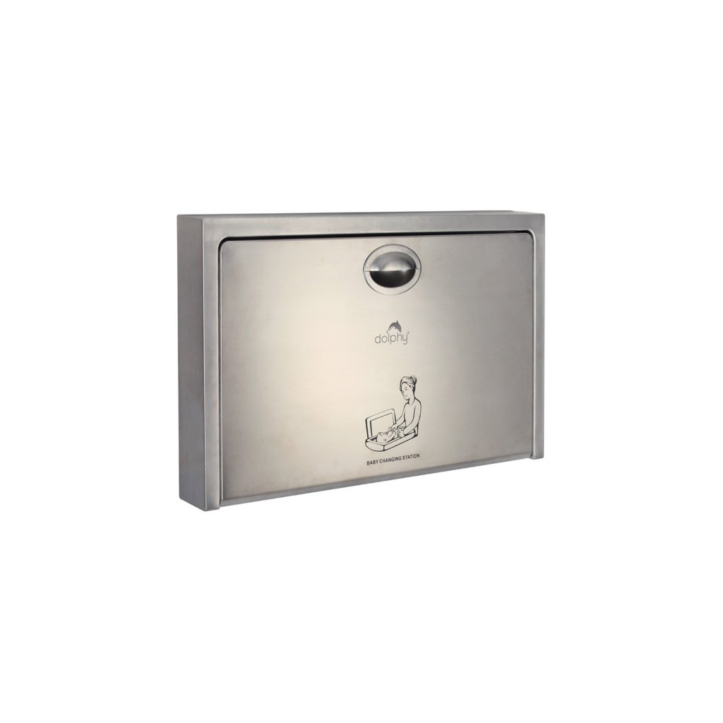 Dolphy Stainless Steel Baby Changing Station DBCS0004