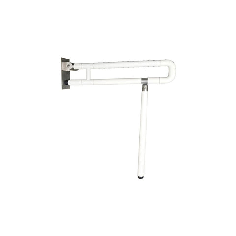 Dolphy 304 SS Tube Coated With Nylon Foldable WC Handicap Grab Bar DHGB0005 