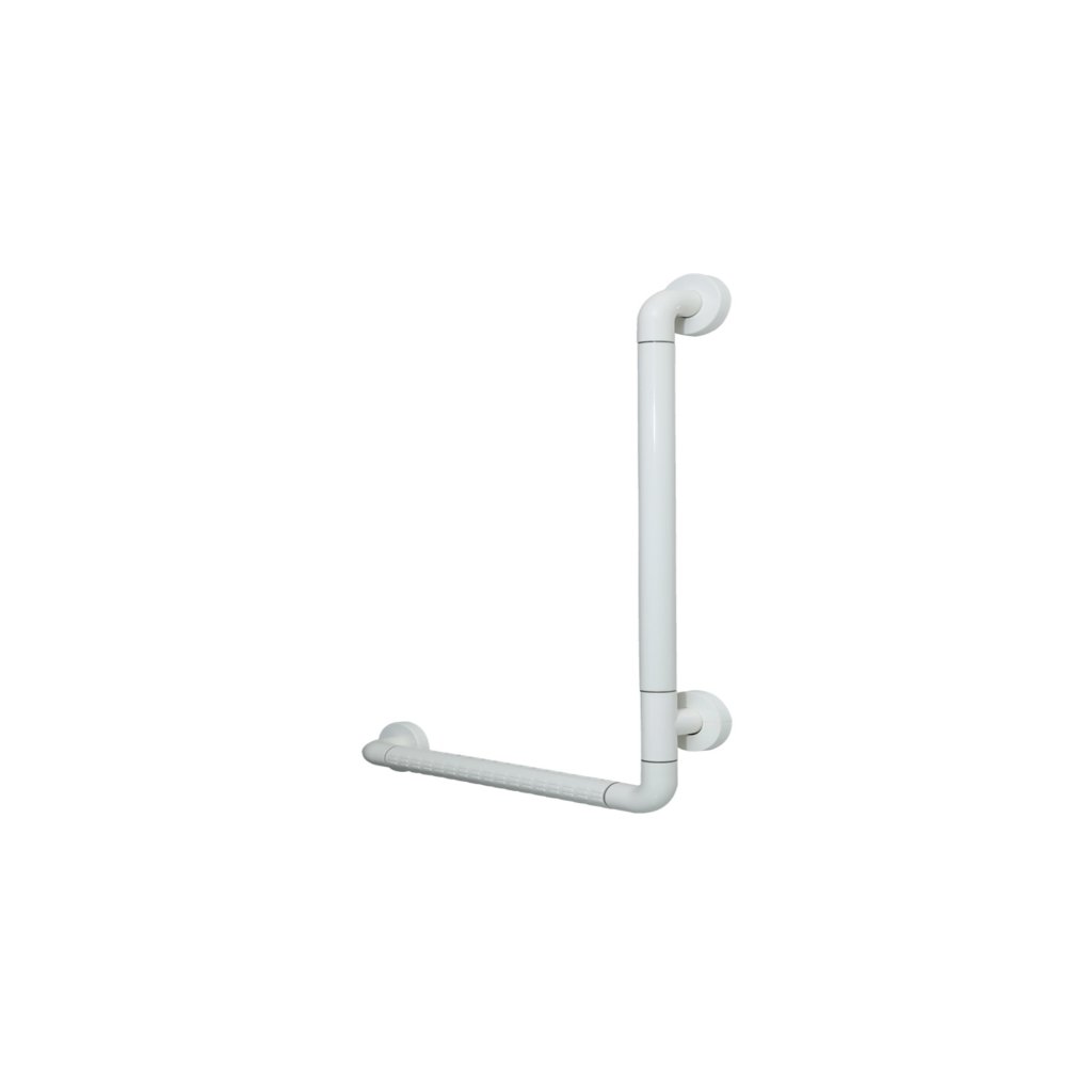 Dolphy 304 SS Tube Coated With Nylon L-Type Handicap Grab Bar  DHGB0009