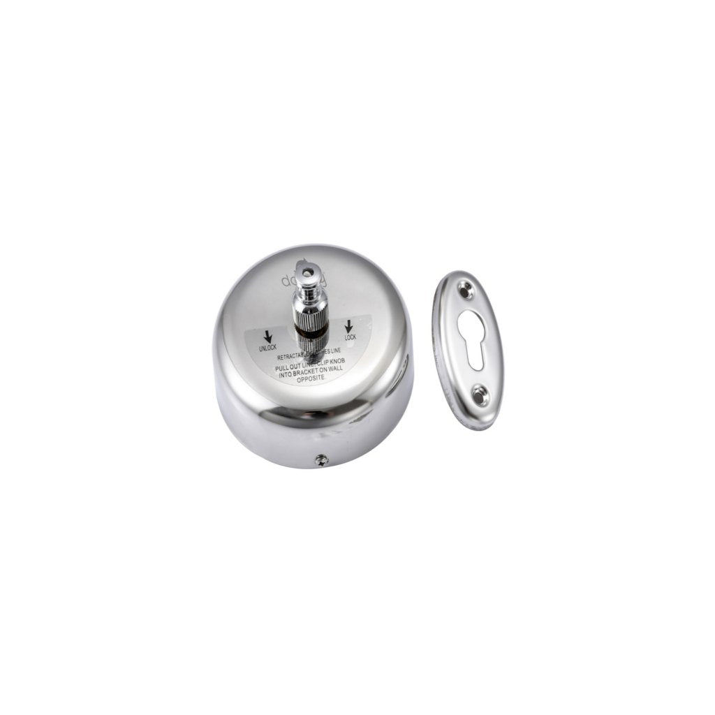Dolphy Stainless Steel Retractable Cloths Liner Silver DCLN0001
