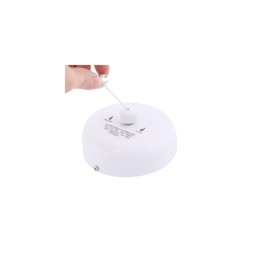 Dolphy Stainless Steel Retractable Cloths Liner White DCLN0005