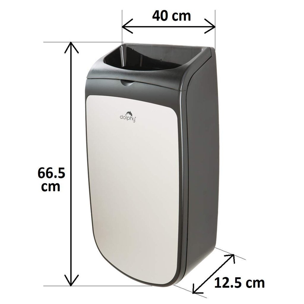 Dolphy Wall Mounted Dustbin 25 Liters DWBN0001