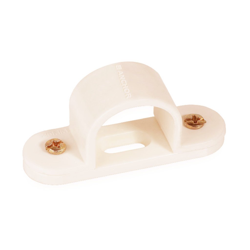 Anchor 25mm Space Bar Saddle Ivory CA25SBSIV