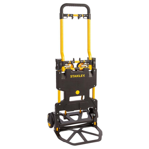 Stanley Portable 2 in 1 Folding Hand Truck trolley(135 kg Capacity) and Platform Trolley (80 kg Capacity) FT585 