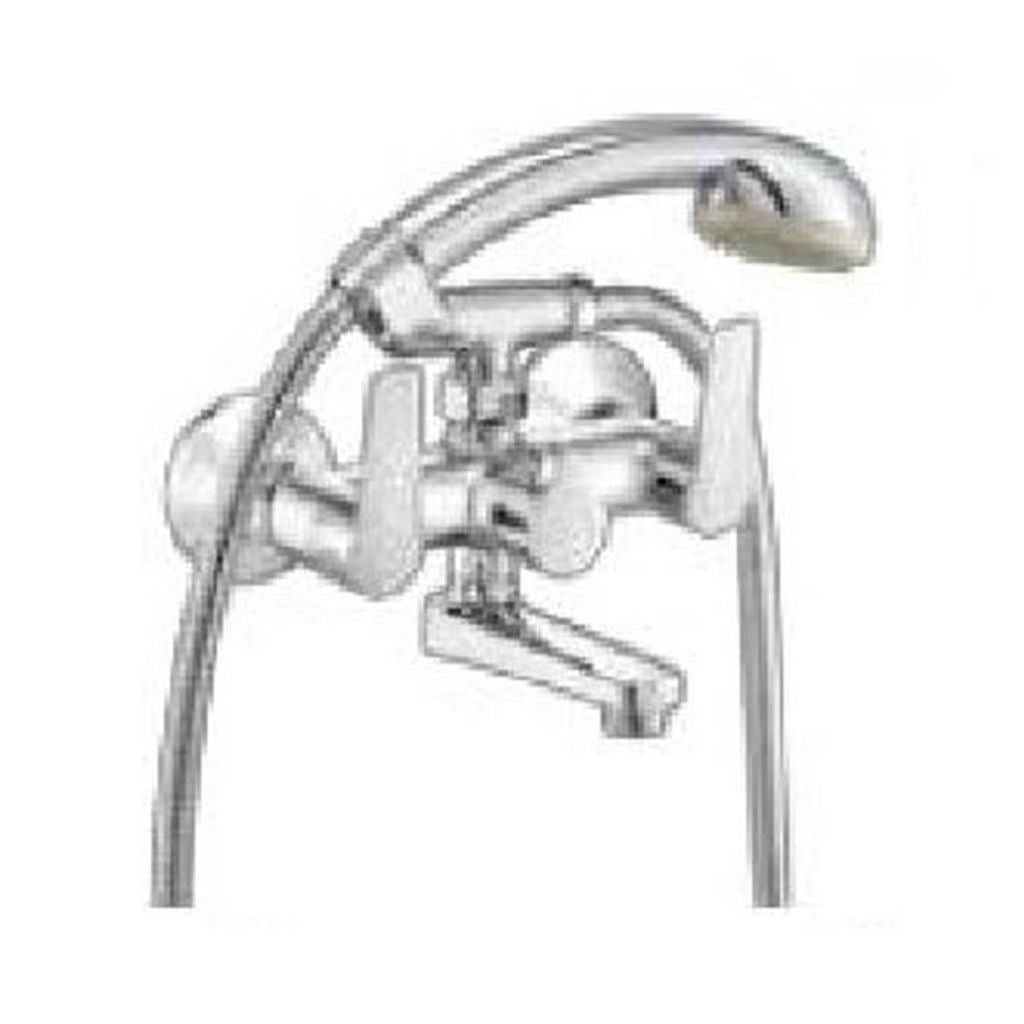 Asian Paints Bathsense Theta Wall Mixer With Shower THWM101